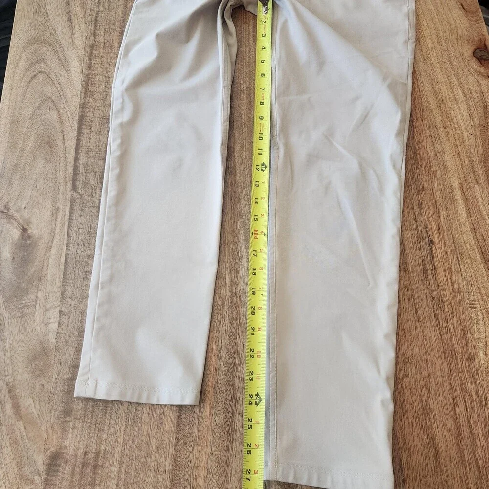 Lululemon Pants Mens 28 Beige Slim Fit Stretch Khaki 5 Pocket Casual Athletic